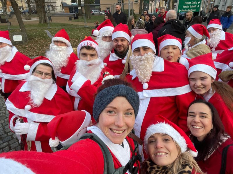 Weihnachtsmannparade