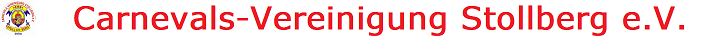 Logo Carnevals-Vereinigung Stollberg e.V.